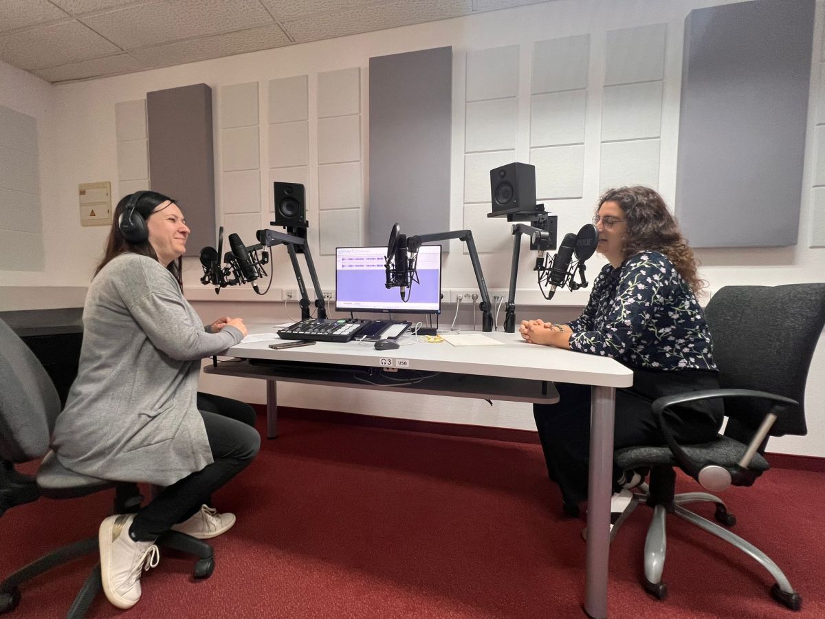 Bia na obisku lokalnega radija Murski&nbsp;Val