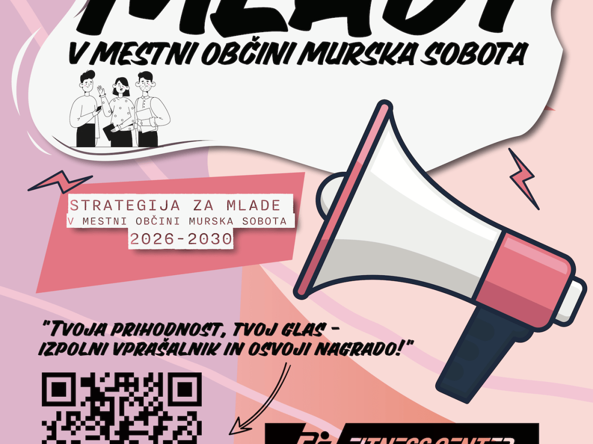 Mladi v Murski Soboti: sodelujte v pripravi&nbsp;strategije!